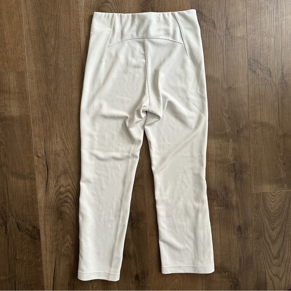 Lululemon Ribbed Softstreme Zip-Leg High-Rise Cropped Pants 25" - Size 6 - Picture 8 of 14